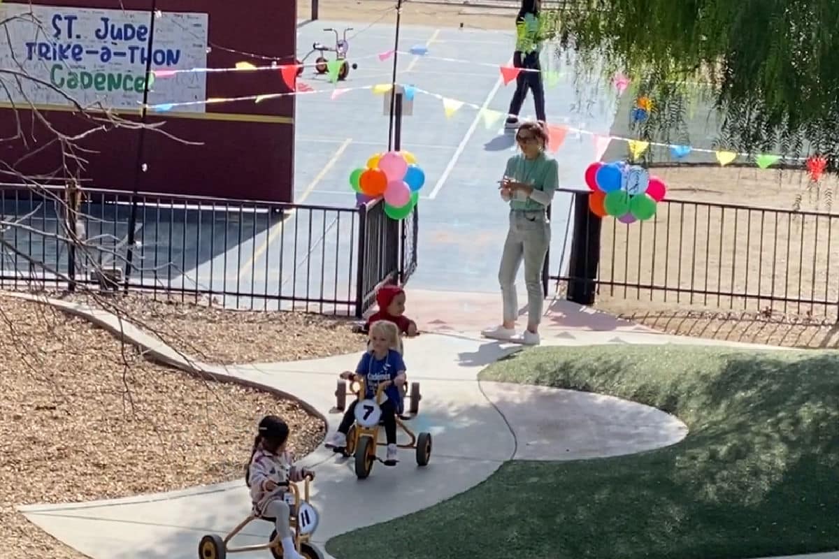 St. Jude's trike-a-thon.
